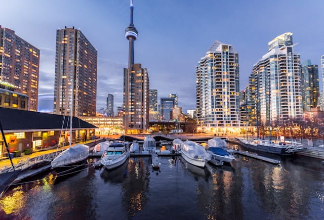 Centro de Toronto no Canadá
