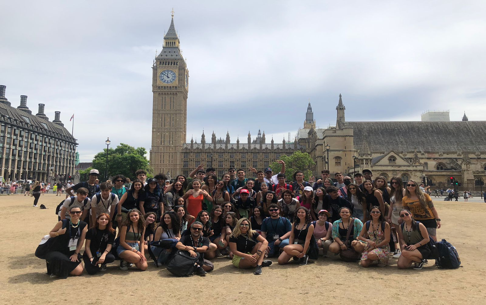 Programas internacionais em grupo para escolas e instituições