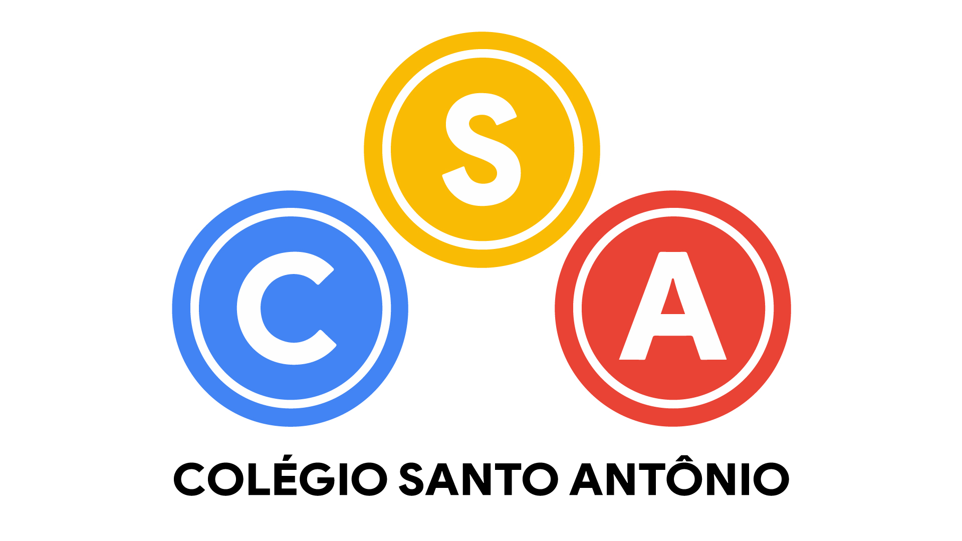 Logo Colégio Santo Antônio parceiro Central do Estudante
